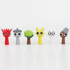 24PCS Sprunki Mini Action Figures Set Cartoon Movie Wenda Dolls Kids Toy Gift