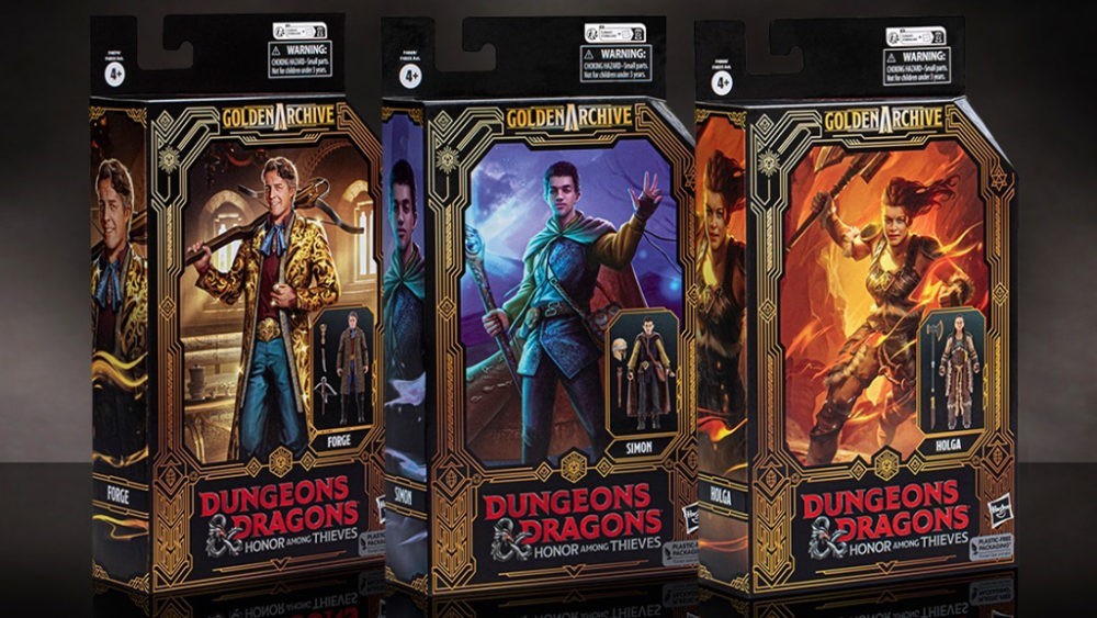 Dungeons & Dragons Honor Among Thieves Holga Simon Forge Action Figure Set lot