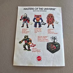 Terror Claws Skeletor 1985 Masters of the Universe MOTU COMPLETE w Comic