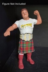 WWF Ljn Scale Million Dollar Style Championship Hand-Made Wrestling Figure Belt