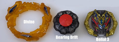 Takara Tomy B-203 Divine Belial Nexus Bearing Drift Beyblade BU