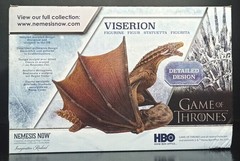 NEMESIS NOW GAME OF THRONES VISERION DRAGON STATUE 28cm MIB
