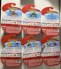 Pokemon Battle Figure Pack Lot of 6 Complete Set