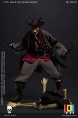 101TOYS ES020 Captain Jack-Iron Hook Captain-sailor 1/12 Scale Action Figure set