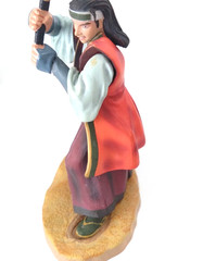 Vintage Miyamoto Musashi vs Sasaki Kojiro Figure Set Samurai Ganryujima