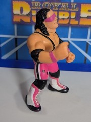 WWF Hasbro Bret Hart – WWE Mattel LJN Vintage Titan Sports – Purple