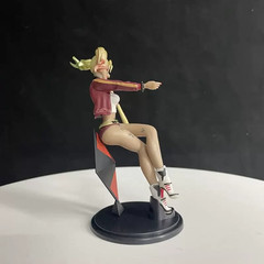 11cm Pigtails Comic Girl Action Figure with Base PVC Model Collection Toy Gift