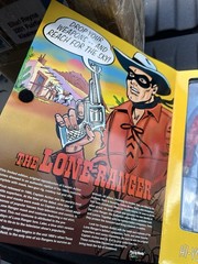 Playing Mantis Lone Ranger Hero Series Action Figure Boxed w/ Hat Rifle Pistol