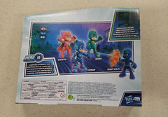 PJ Masks Night Time Mission Glow-in-the-Dark Action Figure Set New