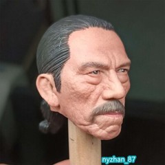 1:6 Male Danny Trejo PVC Head Sculpt Carved For 12″ HT Action Figure Doll Body
