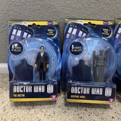 Doctor Who Dalek Cyberman Weeping Angel Figure Lot NEW 2014 Wave 2 Series 7