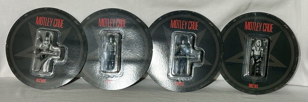 Super7 ReAction Mötley Crüe Shout at the Devil Set of 4 figures 2024 NEW!