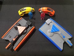 Retro Tron Grid Tank Large size for Tron action figures and lightcycles toys