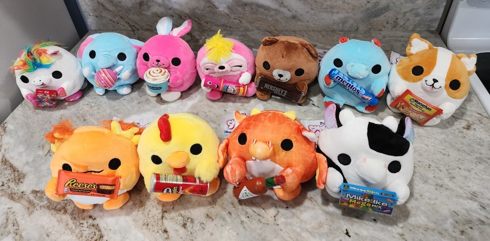 Zuru Mini Brands Snackles 5” Mystery Plush Series 1 NEW Series 2~ YOU PICK ~