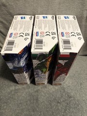 Lot 3 Power Rangers vs Godzilla KAIJU RANGER Figures Red Blue & Green Full Set