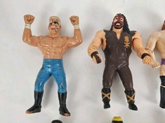 1990’s Lot 12 Vintage WWF Wrestling Collectibles Action Figures Titan Sports Inc