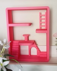 Loft Apartment Display For Smiski, Sonny Angel | Shelf, Desk | 6 Colors Options