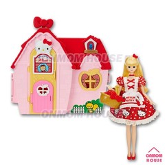 Hello Kitty Mimi Apple House – Korean Mimi Dollhouse Decorated with Hello Kitty