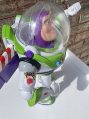 Disney Pixar Toy Story Talking Buzz Lightyear Action Figure 12” Wings. Works