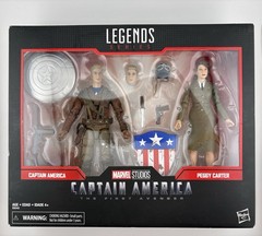 Marvel Legends Captain America: The First Avenger Pack Steve Rogers Peggy Carter