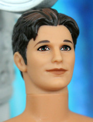 Nude Ken Doll Valentine Date Boyfriend Brunette Articulated DBox4 OOAK Mattel