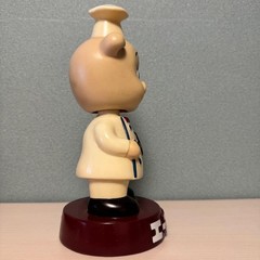 Limited Edition [Acecook Pig] Wobble Head Figure, Azuki Bean Colored Base, Toys