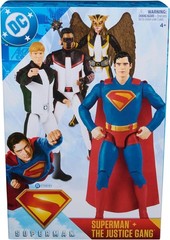 Superman, Green Lantern, Hawkgirl & Mr. Terrific 12-Inch Action Figure Set