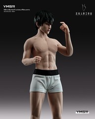 YM YM511M 1/6 Male Bodybuilding Action Figure Body 12in Muscle Soldier Model Toy