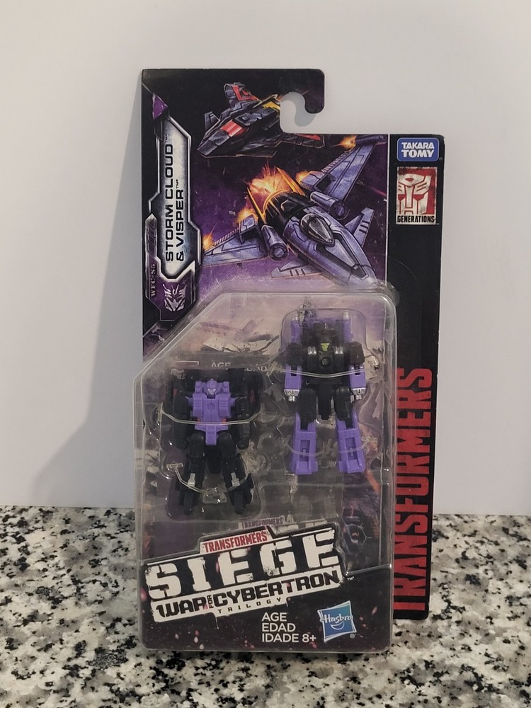 Storm Cloud & Visper TRANSFORMERS Siege War for Cybertron NEW MOC