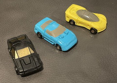 3 G1 Micromasters Transformers Sports Car Patrol Detour Hyperdrive Blackjack Lot