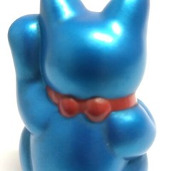 Real Head Sofubi Chaosman & Fortune Cat Baby Vinyl Figures – Rare Collectible