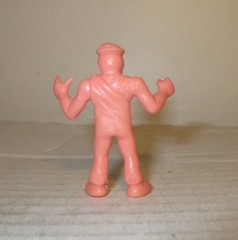 80’s M.U.S.C.L.E. Men Kinnikuman Flesh Color 2″ Curry Cook Figure #043 Mattel