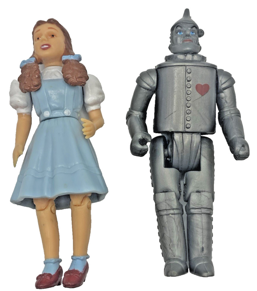 1988 MGM Turner Wizard of Oz Dorothy & Tin Man PVC Figure Lot