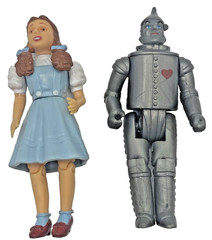 1988 MGM Turner Wizard of Oz Dorothy & Tin Man PVC Figure Lot