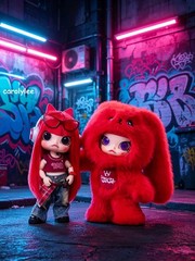 Authentic Series Molly X Yuqi 1/8 Action Figure Toy Gift Hot