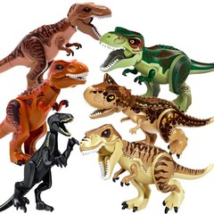 Indominus Rex Jurassic World Park Dinosaur Figure Building Blocks Toy Kids Gifts