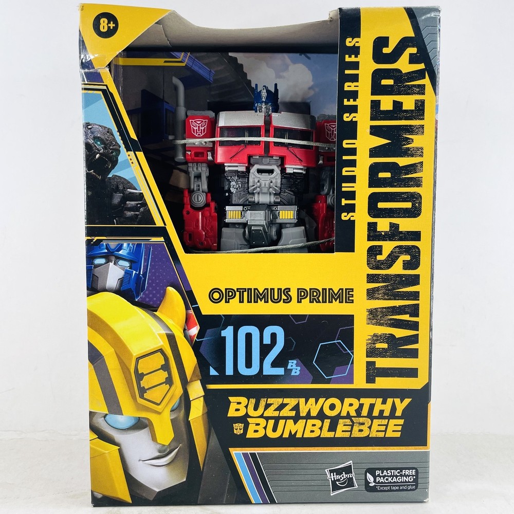 Hasbro Transformers Buzzworthy Bumblebee Studio Series Optimus Prime #102 Figure