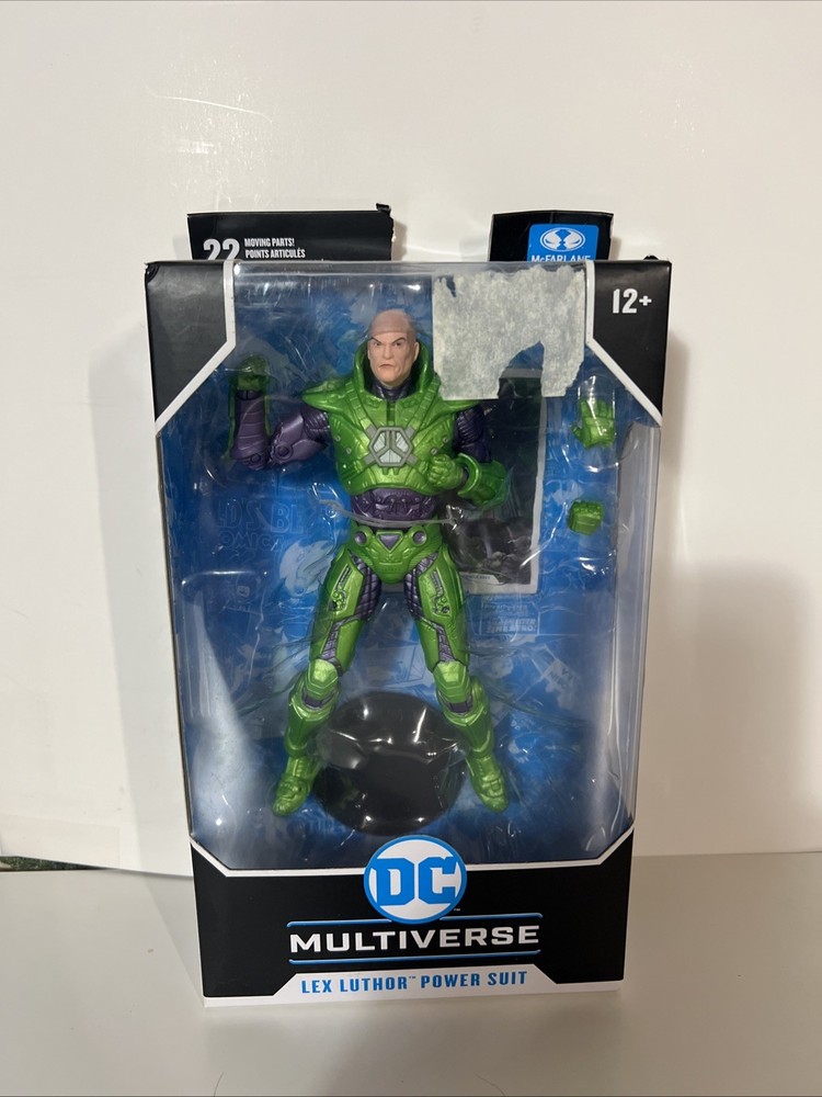 McFarlane Toys DC Multiverse Lex Luthor Power Suit Green 7” Action Figure
