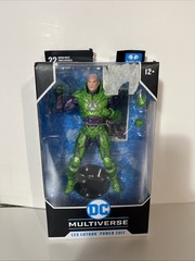 McFarlane Toys DC Multiverse Lex Luthor Power Suit Green 7” Action Figure
