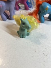 My Little Pony Figures Lot of 7 from Vintage 2002-2004 Various Sizes