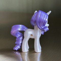 My Little Pony Blind Bag “RARITY” (CHROME UCC Distributing) Mini FIM G4
