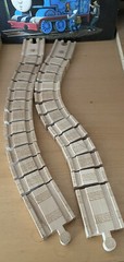 Learning Curve Wooden Thomas Train 2 Pieces of Traction Rail Wacky Track!