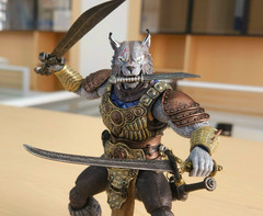 Harvinger Studios Savage Crucible Brynyar Vael & Naraka 1/12 Scale Action Figure