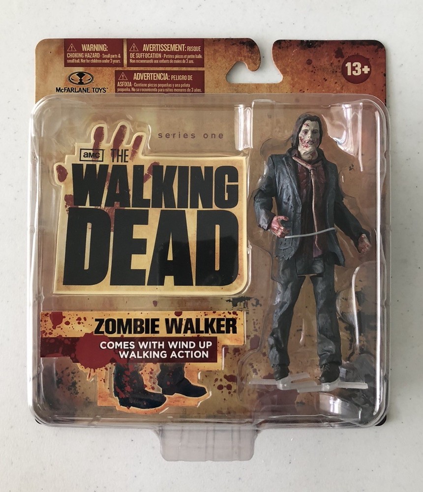 The Walking Dead 2011 McFarlane Series 1 Zombie Walker Figure Wind-Up Action New