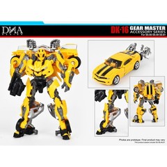 DNA Design DK-16 Transformers Studio Series Bumblebee, Sentinel Prime, Blackout