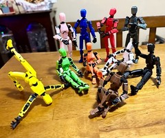 T13 Action Figure/ Titan 13 Robot/Dummy Toy/Toy Robot/3D Printed Action Figure