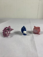 Vintage Tomy Pokemon Figures Lot of 6 Jigglypuff Nidoking Poliwhirl Growlithe