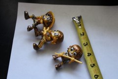 Incomplete -PhatMojo Netflix One Piece Gold Treasure Chest Minifigure Lot of 3