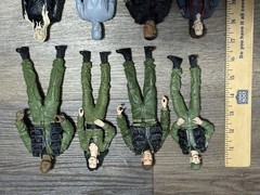 Stargate SG-1 Loose Figure Mixed Lot of 12 Teal’c Daniel Jackson, Anubis & More