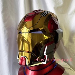 Iron Man Helmet MK17 Cosplay Mask Wearable 1:1 Voice Control Prop English Ver.